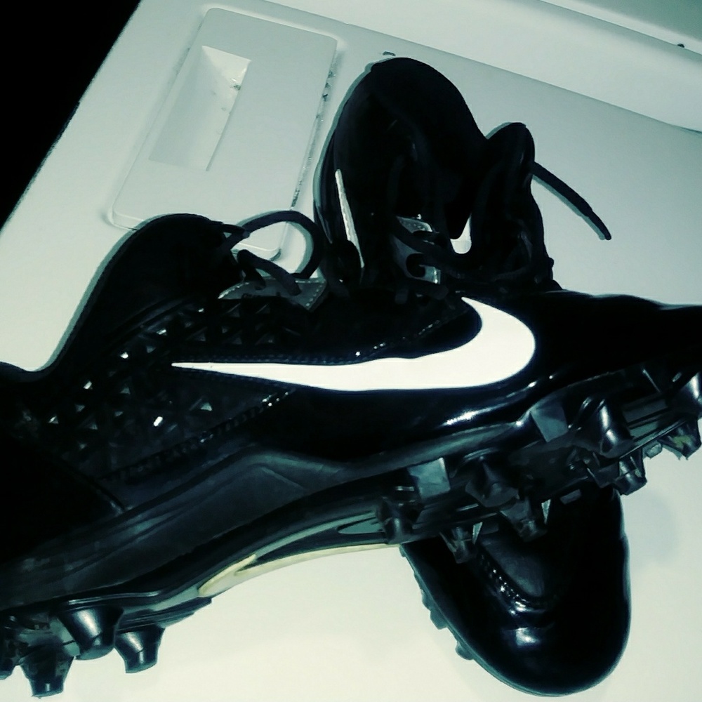 Used football cleats